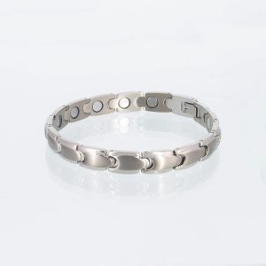 Titanarmband Endlos in Silber