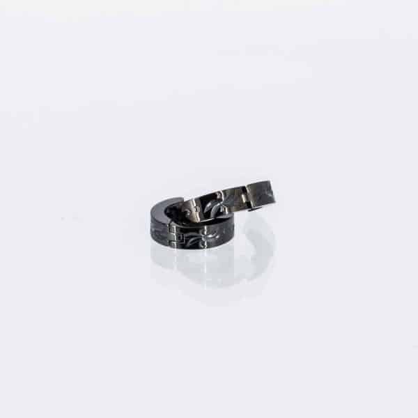 Magnetohrringe Schwarze Creole Romana