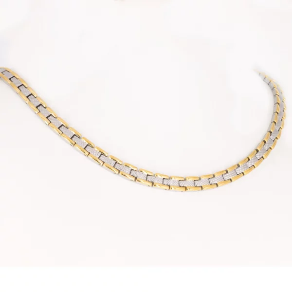 Collier Spur in Gold und Silber – Bild 3