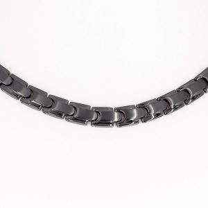 Titan-Collier Endlos in schwarz