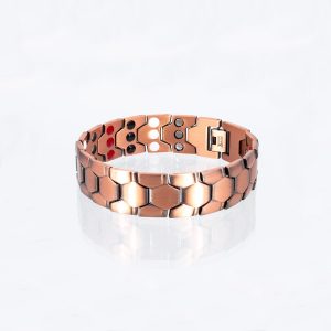 Doppelreihiges Kupfer-Energiearmband Pharao