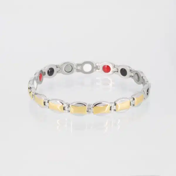 Energiearmband Sunshine in Silber und Gold