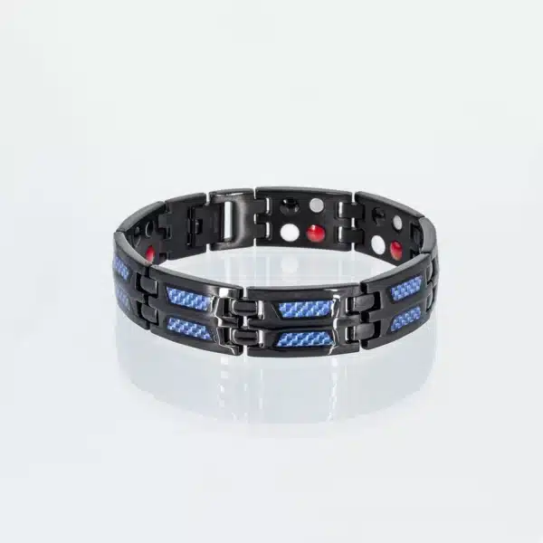 Energiearmband Amazonas in Schwarz und Blau