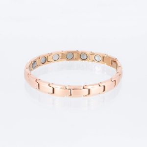 Rosegoldenes Powerarmband mit extrastarken Magneten