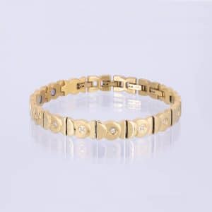 Magnetarmband Mondsichel in Gold