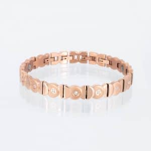 Magnetarmband Mondsichel in Rosegold