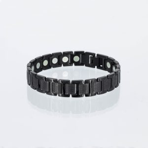 Magnetarmband London in Schwarz