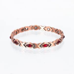 Kupferarmband Sioux Rot