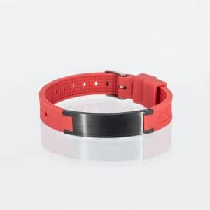 Sportband Fitness in Rot und Schwarz